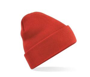 Beechfield BF045 - Beanie with Flap Fire Red