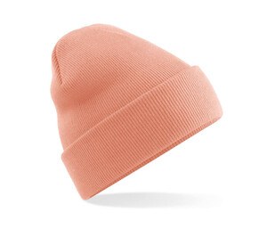 Beechfield BF045 - Beanie with Flap Blush Pink