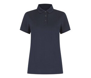 HENBURY HY466 - LADIES' RECYCLED POLYESTER POLO SHIRT Navy