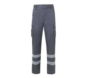 VELILLA V3014S - MULTI-POCKET STRETCH PANTS WITH REFLECTIVE STRIPES