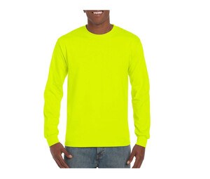 Gildan GN186 - Men's Ultra-T Long Sleeve T-Shirt Safety Green