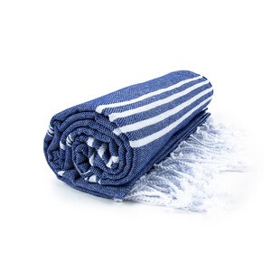THE ONE TOWELLING OTHSU - HAMAM SULTAN TOWEL Navy Blue / White