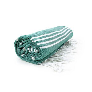 THE ONE TOWELLING OTHSU - HAMAM SULTAN TOWEL Petrol / White