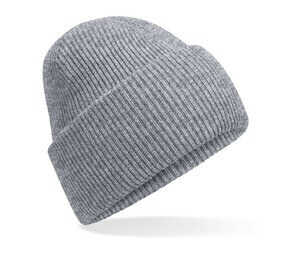 BEECHFIELD BF385R - CLASSIC ENGINEERED DEEP CUFFED BEANIE Ash