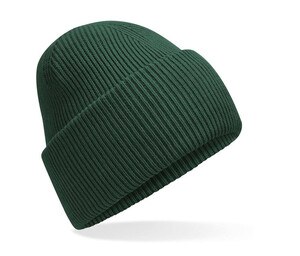 BEECHFIELD BF385R - CLASSIC ENGINEERED DEEP CUFFED BEANIE Bottle Green