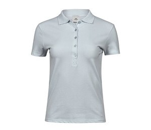 Tee Jays TJ145 - Womens luxury stretch polo Ice Blue