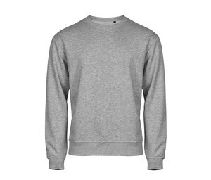 Tee Jays TJ5100 - Round-neck organic cotton sweatshirt Heather Grey