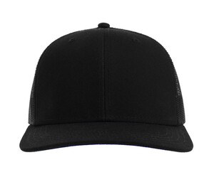 ATLANTIS HEADWEAR AT256 - Trucker style cap Black / Black