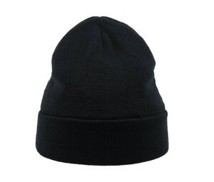 ATLANTIS HEADWEAR AT272 - Knitted beanie with cuff Navy