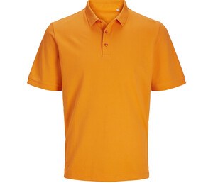 PRODUKT - JACK & JONES JJ7556 - Organic cotton polo shirt Vibrant Orange