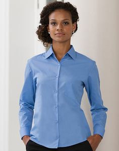 Russell Europe 934F - Long Sleeve Poplin Blouse