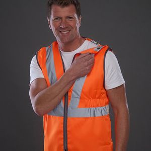 Yoko YK005 - Hi vis premier railway pull-apart waistcoat (HVW118)