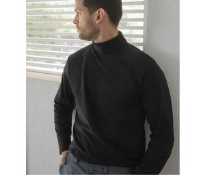 Henbury HY020 - Mens Turtleneck Long Sleeve T-Shirt