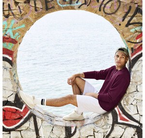 Fruit of the Loom SC238 - Men's Long Sleeve T-Shirt 100% Cotton