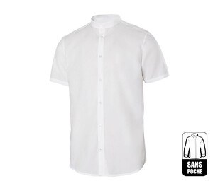 VELILLA V5012S - Mens short-sleeved shirt Mao collar
