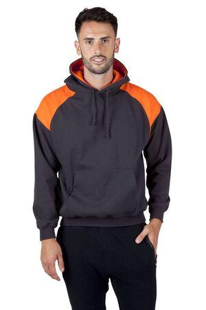 Ramo F303HP - Mens Shoulder Contrast Panel Hoodie