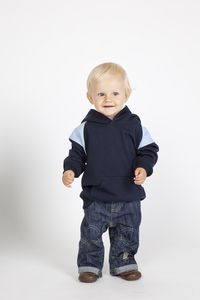 Ramo F335PP - Kids Shoulder  Contrast Panel Hoodies